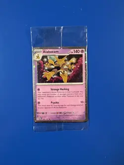 Alakazam 82/167 Cosmos Holo Knockout SEALED PROMO Pokemon Card - Image 1