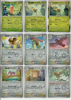 Pokemon 151 - 160 Card Lot - Holo & Reverse Holo - No Duplicates - Image 3