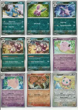 Pokemon 151 - 160 Card Lot - Holo & Reverse Holo - No Duplicates - Image 5