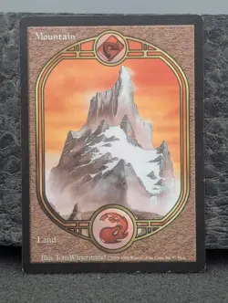 MP - Mountain (87) - Unglued - Magic The Gathering English Moderately Played MTG - Image 1