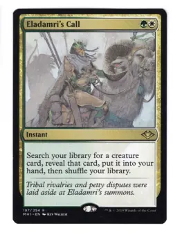 MTG English Eladamri's Call NM Normal Modern Horizons - Image 1