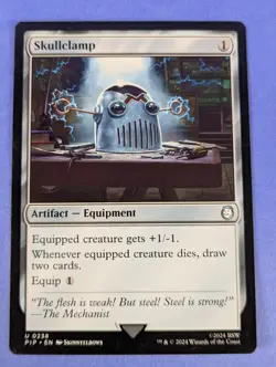 MTG Magic the Gathering: Fallout: Skullclamp #0238 Uncommon - NM - Image 1