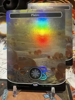 MTG | Plains (235) (Planetary Space-ic Land) [Unfinity] ✨FOIL✨ - Image 1