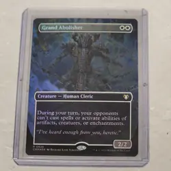 FOIL Grand Abolisher Commander Masters MTG Magic Gathering Cards See Photos - Image 1