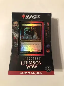 Magic the Gathering MTG Innistrad CRIMSON VOW Commander Deck VAMPIRIC BLOODLINE - Image 1