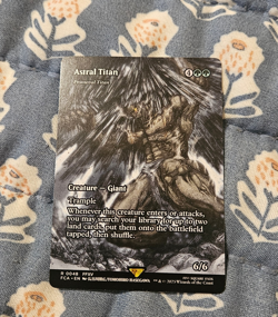 Astral Titan - Primeval Titan (Showcase) Final Fantasy - MTG Magic - Image 1