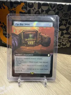 MTG Pip-Boy 3000 | Universes Beyond : Fallout | Surge-Foil | NM - Image 1