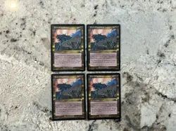 Mtg Fires Of Yavimaya x4 - Magic the Gathering Fires Of Yavimaya Played - Image 1