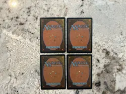 Mtg Fires Of Yavimaya x4 - Magic the Gathering Fires Of Yavimaya Played - Image 2