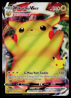 Pokemon Card - Pikachu VMAX Sword & Shield Promo SWSH062 Holo - Image 1