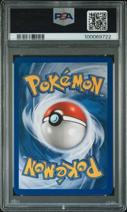 2003 POKEMON AQUAPOLIS #78 GOLDEEN-REVERSE FOIL PSA 8 - Image 2