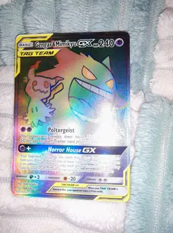 2019 Pokemon Gengar Mimikyu GX Tag Team #186 and # 165 MINT - Image 5