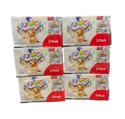 Lot of (6) Pokemon Prismatic Evolutions Costco 2-Pack Boxes ETB +Booster Bundle - Image 1