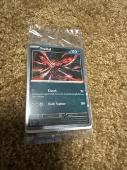 🔥SEALED Yveltal 088/132 Reverse Holo Mega Evolution Pokemon GAMESTOP PROMO - Image 1
