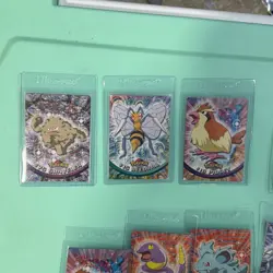 Pokemon Cards Topps Card Lot of 9 TV Animation Series - Image 2