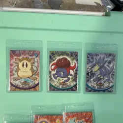 Pokemon Cards Topps Card Lot of 9 TV Animation Series - Image 4