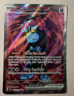 POKEMON TCG Munkidori ex 083/064 Sv: Shrouded Fable Holo - Image 1