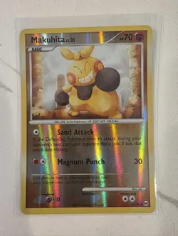 Makuhita - 68/99 - Common - Reverse Holo Pokemon Arceus - NM - Image 1