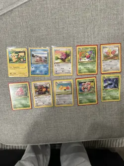 Vintage Wizards of the Coast Pokemon Card Lot 1st Edition - Image 1