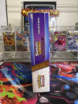 Pokemon TCG Shining Legends Pin Collection Mewtwo Box Factory Sealed 2017 - Image 4
