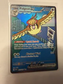 Pokemon TCG Pidgeot ex 225/197 Obsidian Flames - Image 1