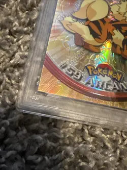topps chrome pokemon #59 arcanine spectra psa 7 - Image 4