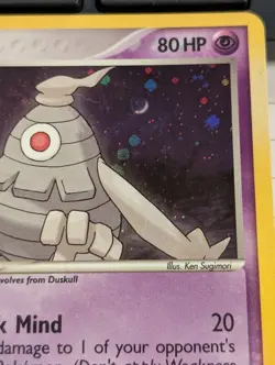 Dusclops 14/108 EX Power Keepers Holo Pokemon TCG 2007 With Swirl - Image 3