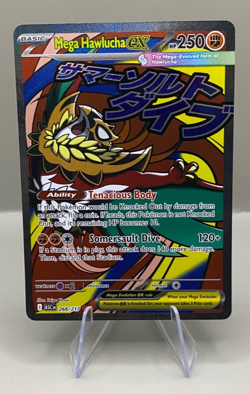 Mega Hawlucha ex 268/217 - Full Art Holo - NM/M - Ascended Heroes - Pokemon TCG - Image 1