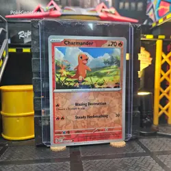 Charmander 151 Reverse Holo Pokemon TCG 004/165 Scarlet & Violet Common - Image 3