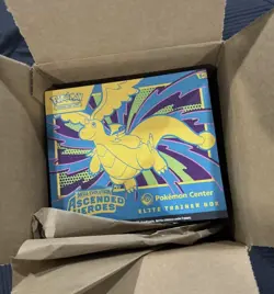 IN HAND Mega Evolution Ascended Heroes Pokemon Center Exclusive ETB New Sealed - Image 1