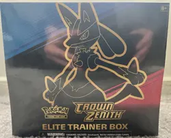 Pokemon TCG Crown Zenith Elite Trainer Box, New/Factory Sealed - Image 1