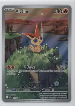 Full Art - Victini Pokemon Scarlet & Violet Black Star Promo #208 - Image 1