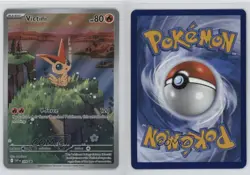 Full Art - Victini Pokemon Scarlet & Violet Black Star Promo #208 - Image 3