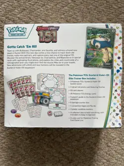 Pokemon TCG - S&V 151 - Elite Trainer Box - New & Sealed 820650854668 - Image 3
