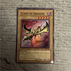 Konami Curse of Dragon LOB-066 Blue Eyes White Dragon Super Rare Unlimited Engl… - Image 1