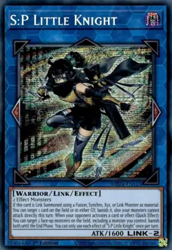 S:P Little Knight - MP24-EN121 - Prismatic Secret Rare - 1st Edition NM Yugioh 2 - Image 1