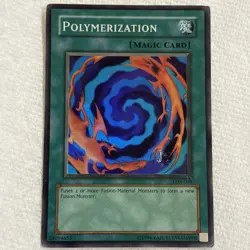 Yu-Gi-Oh! TCG Polymerization LOB-059 Unlimited Super Rare - Image 1