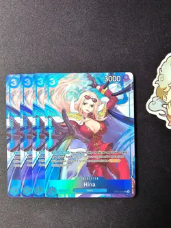4x OP12-051 Hina Playset One Piece TCG - BEST SELECTION VOL. 5 English - Image 1