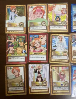 ONE PIECE Carddass Hyper Battle Nami Lot 15 Cards Vintage Japanese Set Rare JP - Image 2