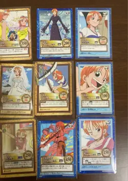 ONE PIECE Carddass Hyper Battle Nami Lot 15 Cards Vintage Japanese Set Rare JP - Image 3