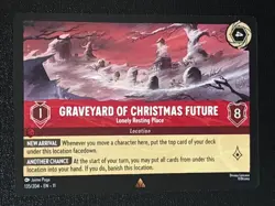 Disney Lorcana Winterspell Graveyard of Christmas Future - Lonely Resting Place - Image 1
