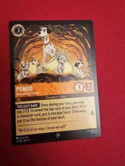 Disney Lorcana Fabled Super rare card (normal non-foiled)-Mint condition Singles - Image 2