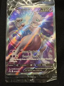 Mewtwo V SWSH229 SWSH: Sword & Shield Promo Cards Holo SEALED - Image 1