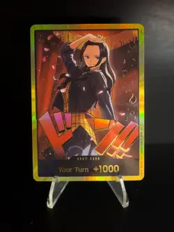 DON!! Card (Nico Robin) (Gold) Extra Booster: One Piece Heroines Edition Foil - Image 1
