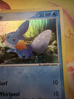 Mudkip 018 Nintendo Promos Holographic Pokemon Card Fermi Bubbles Grading D- - Image 5