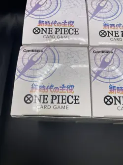 6BOX Tape Cut Bandai OP-05 One Piece Card Game The Leader Of The New Era, Box - Image 3