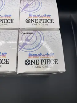 6BOX Tape Cut Bandai OP-05 One Piece Card Game The Leader Of The New Era, Box - Image 4