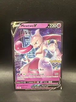 Mewtwo V SWSH223 SWSH: Sword & Shield Promo Cards Holo - Image 1