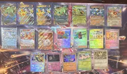 Pokemon TCG SV Prismatic Evolutions Mixed Lot of 19 ex/Pokeball Cards NM/M - Image 1