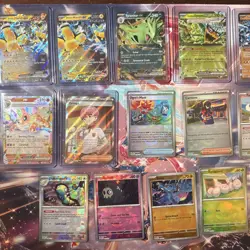 Pokemon TCG SV Prismatic Evolutions Mixed Lot of 19 ex/Pokeball Cards NM/M - Image 3